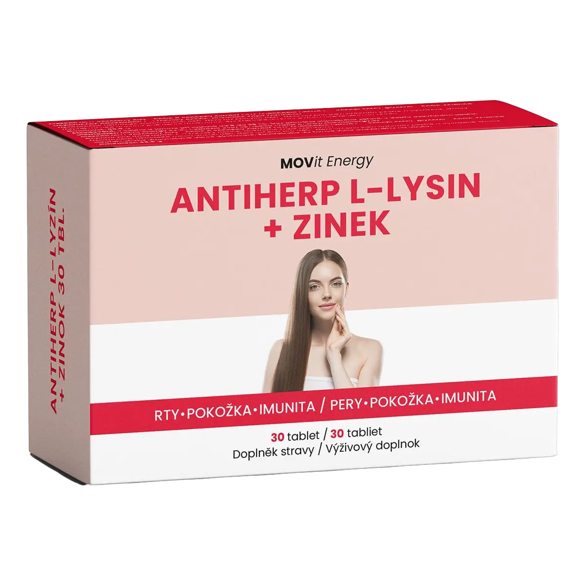 MOVit AntiHerp L-Lysin + Zinek tbl.30