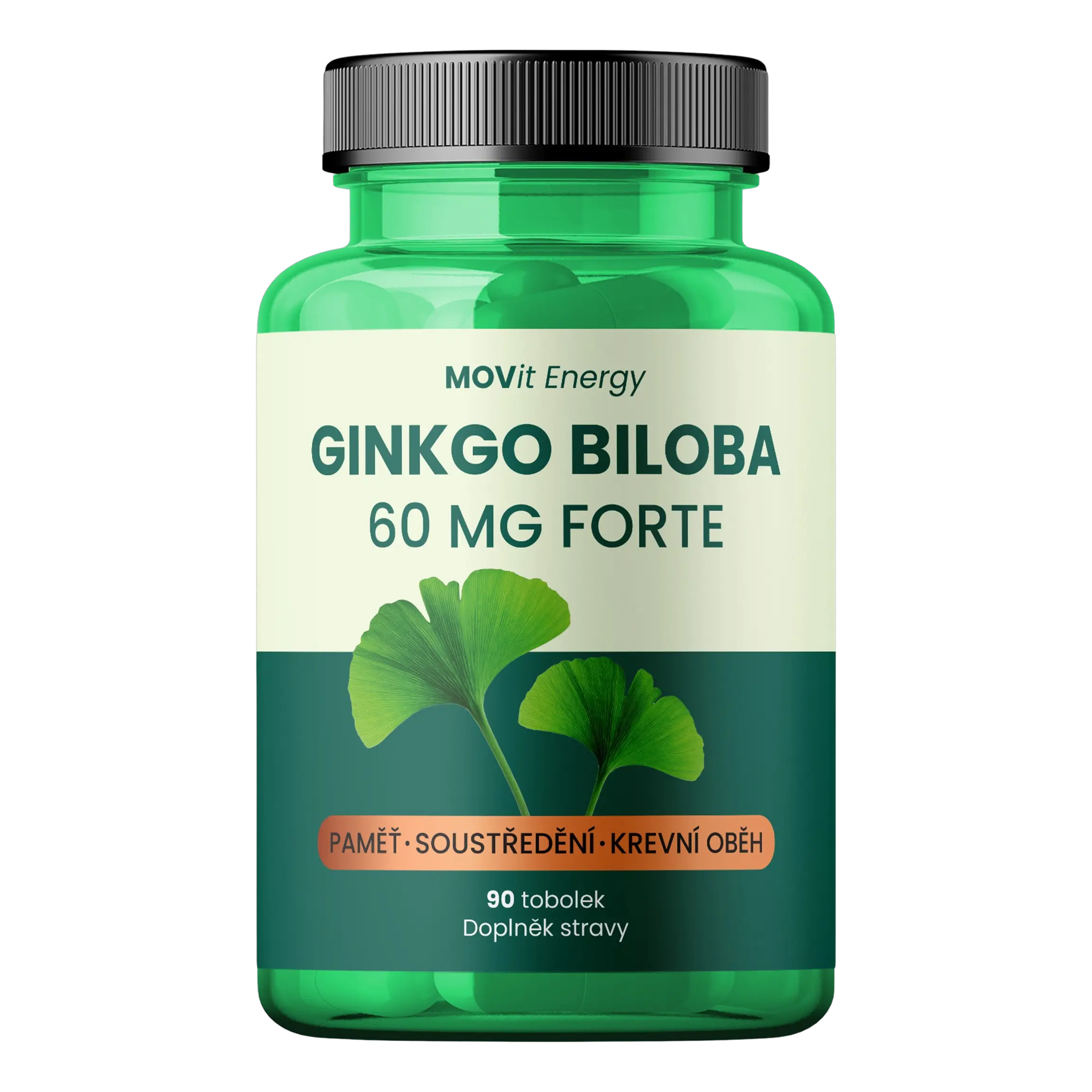 Ginkgo Biloba 60 mg FORTE, 90 tobolek