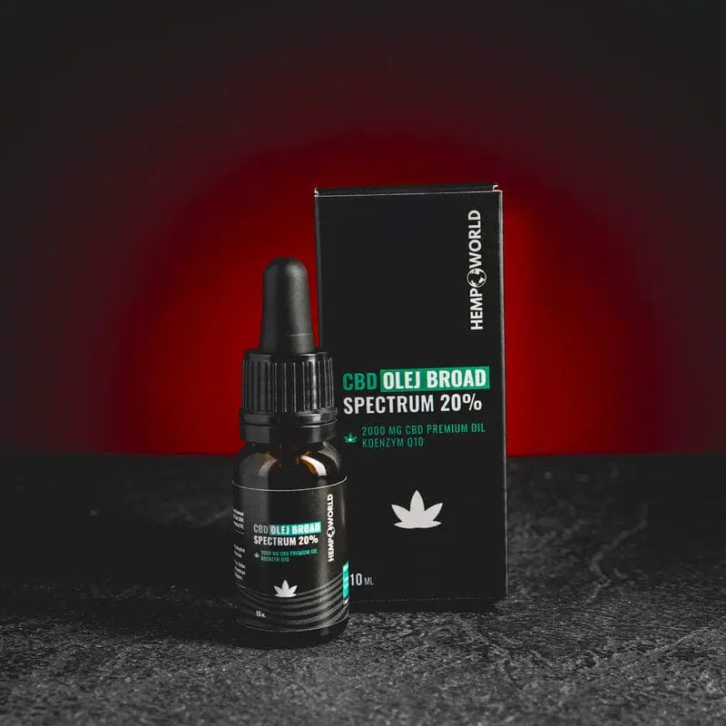 CBD Olej Broad Spectrum 20%