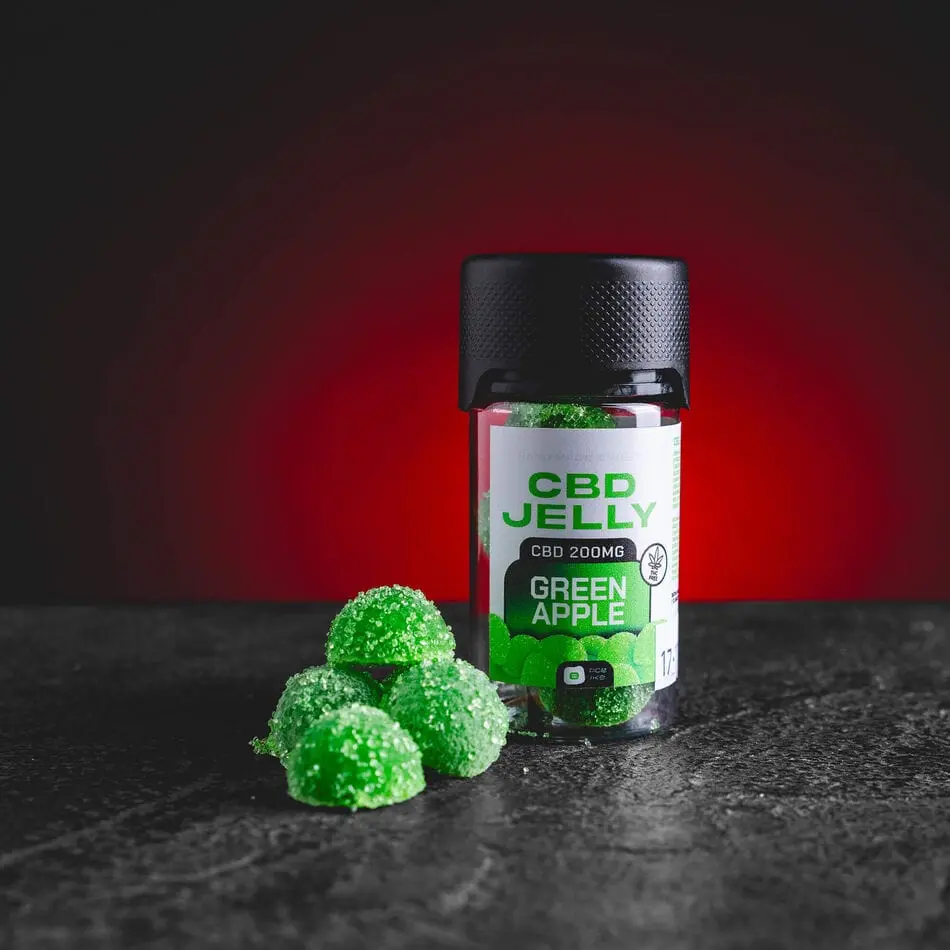 CBD Jelly Zelené Jablko / 200mg