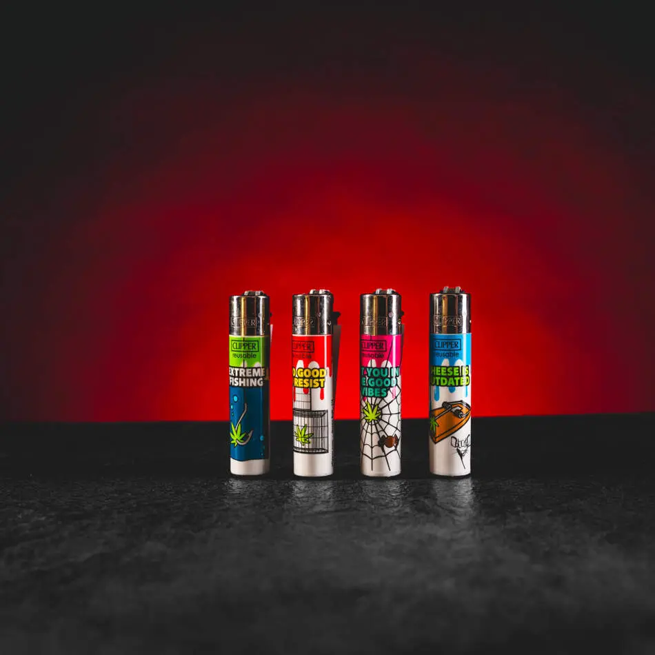 Clipper zapalovač Green Bait