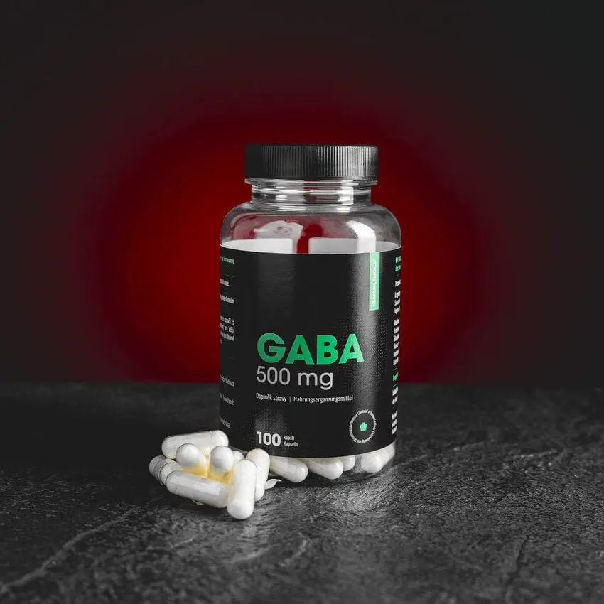 Hemp World GABA 500mg 100 kapslí