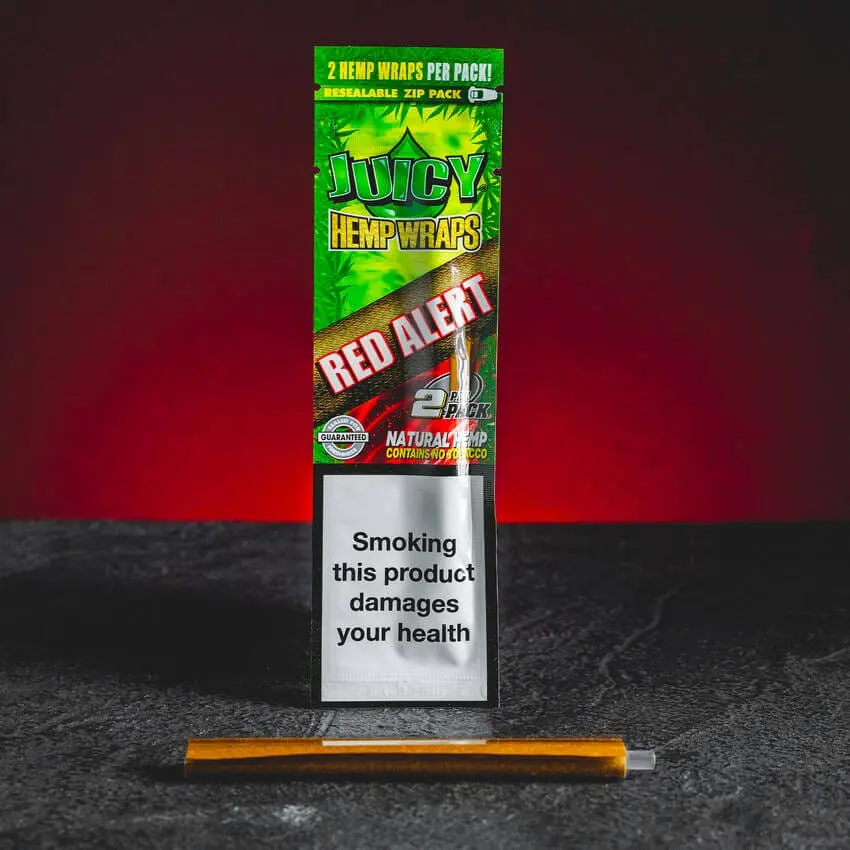 Juicy Jay’s Hemp Wraps - Blunt Red Alert