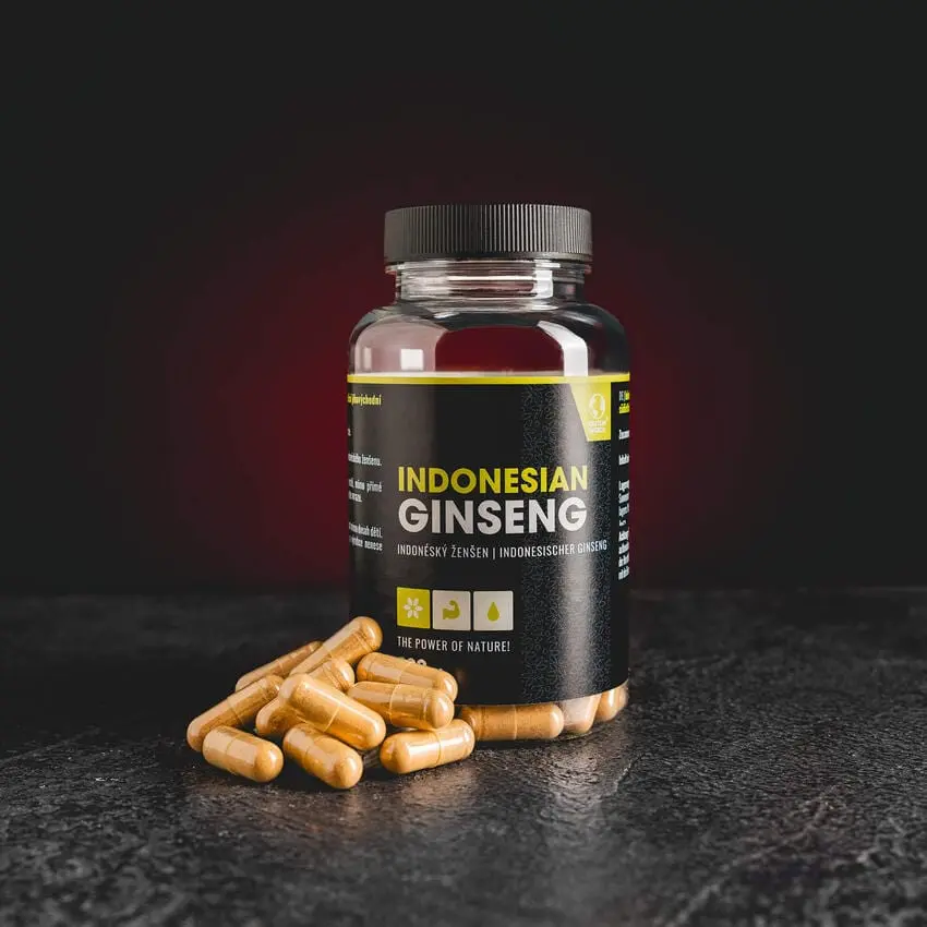 Kapsle Indonesian Ginseng (Indonéský Ženšen)