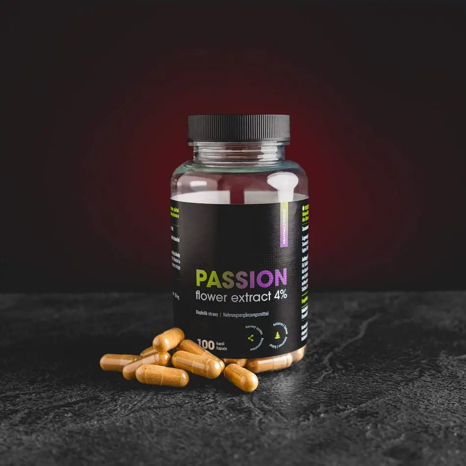 Passion Flower Extrakt 4% kapsle 100ks