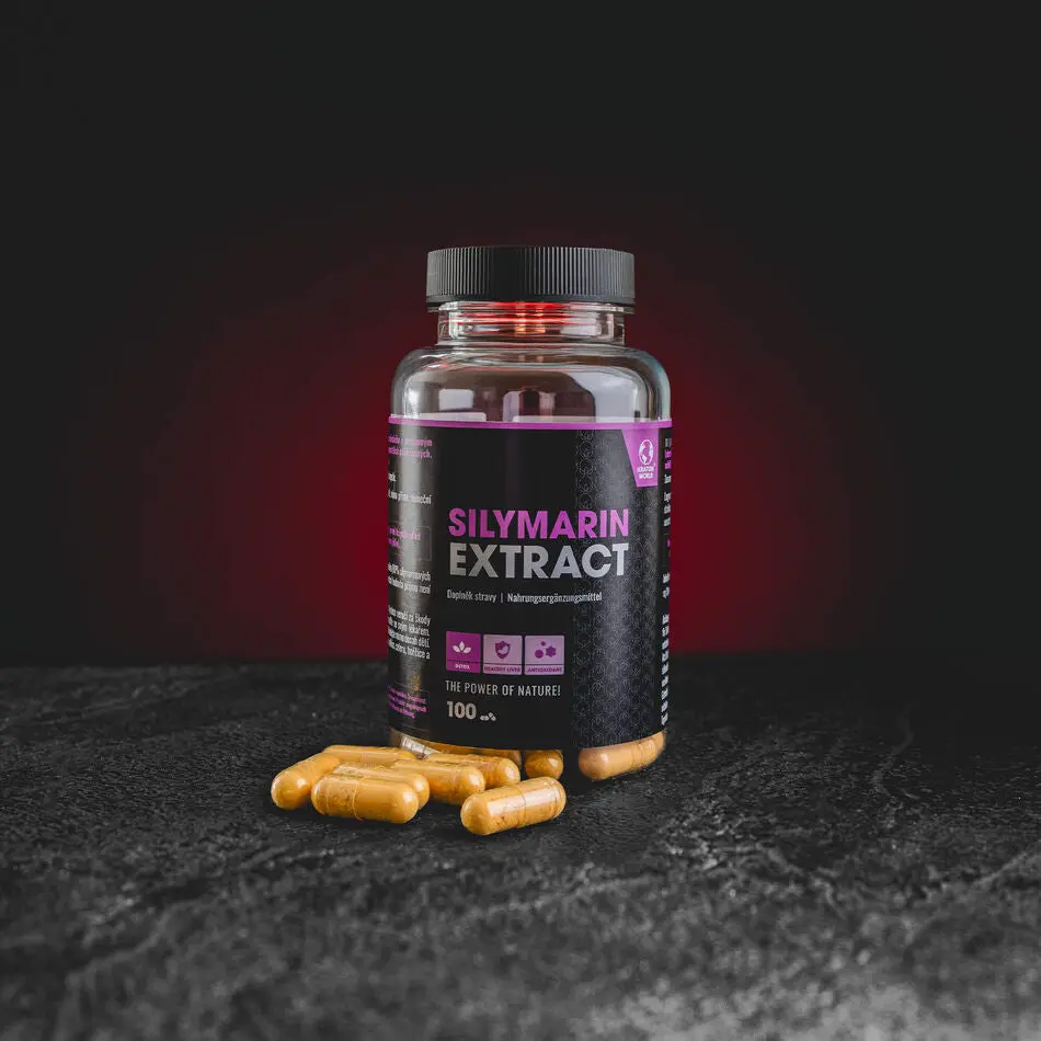 Silymarin Extrakt kapsle 100ks