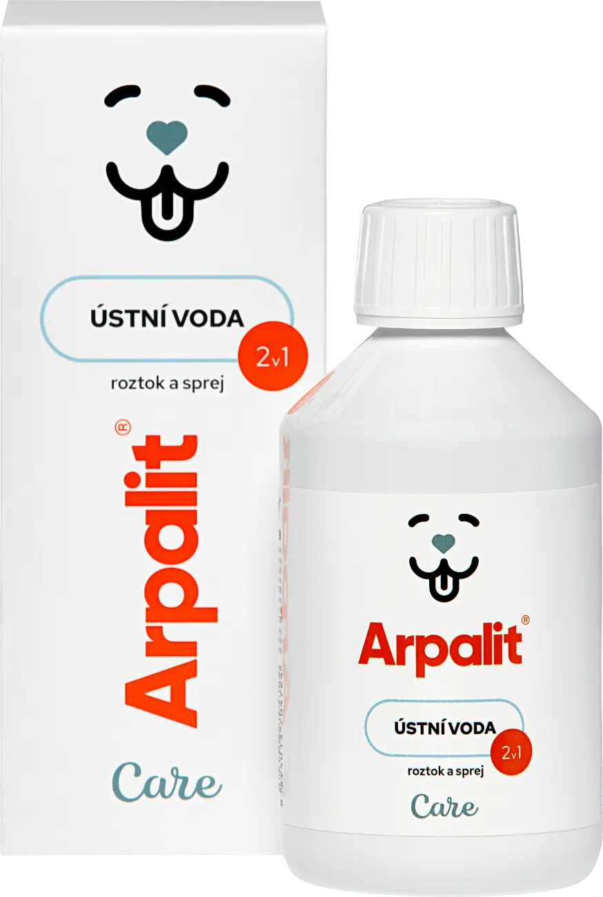Voda Arpalit Care ústní 2v1, roztok a sprej 250ml