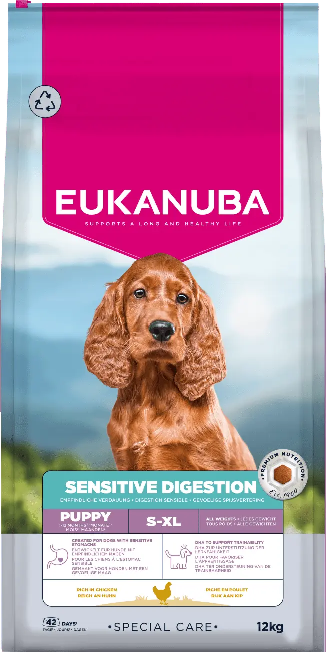 Krmivo Eukanuba Special Care Puppy Sensitive Digestion 12 kg