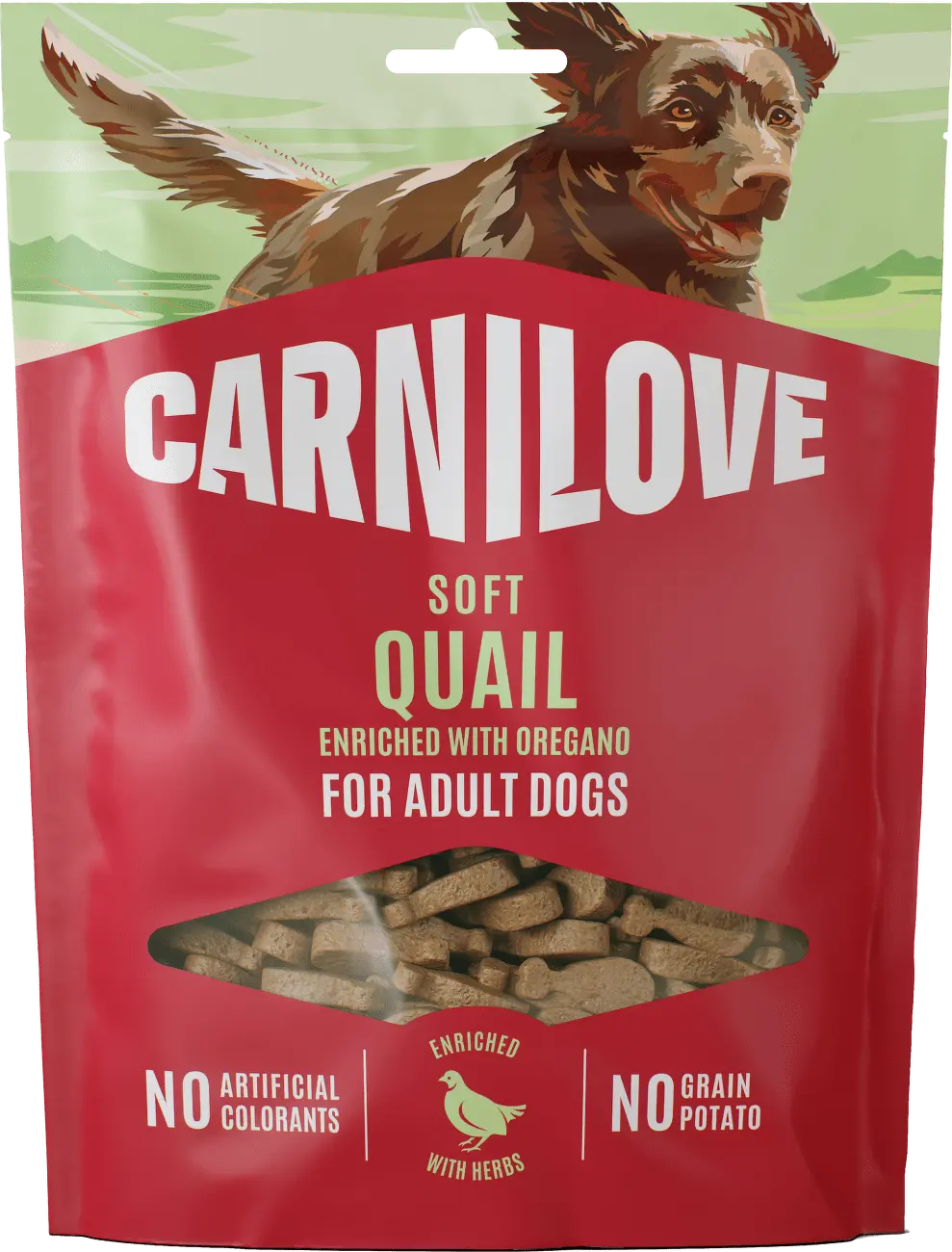 Carnilove Dog Soft Snack Quail+Oregano 200g + Množstevní sleva