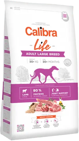 Krmivo Calibra Dog Life Adult Large Breed Lamb 12 kg