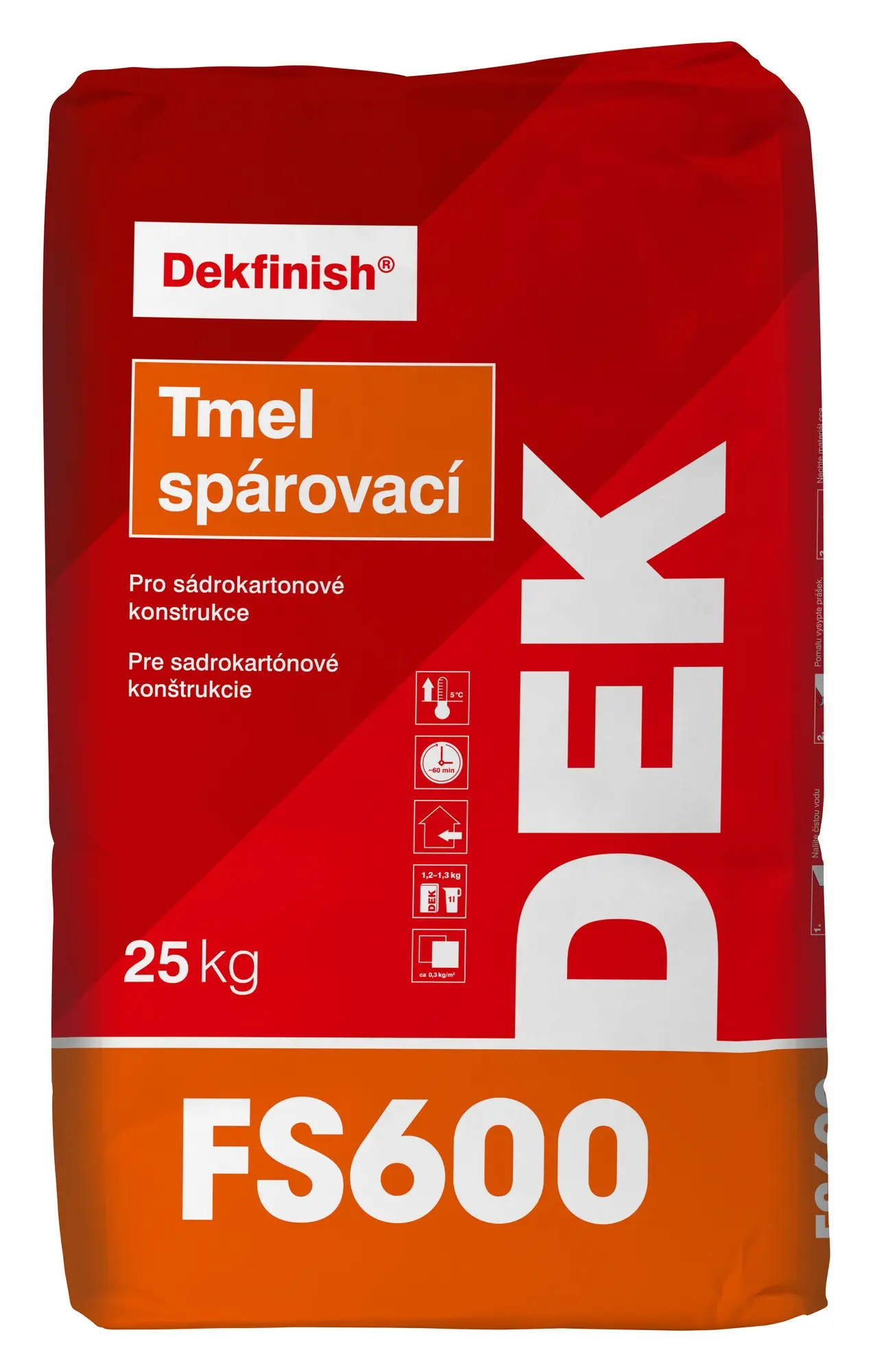 Tmel spárovací DEKFINISH FS600 25 kg