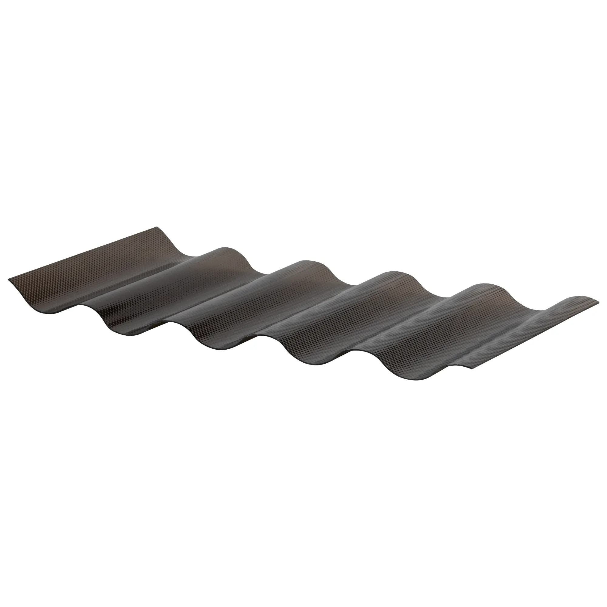 Deska polykarbonátová vlnitá TOPLIGHT W 76/18 microprisma 2UV bronz 1,2×1 045×3 000 mm
