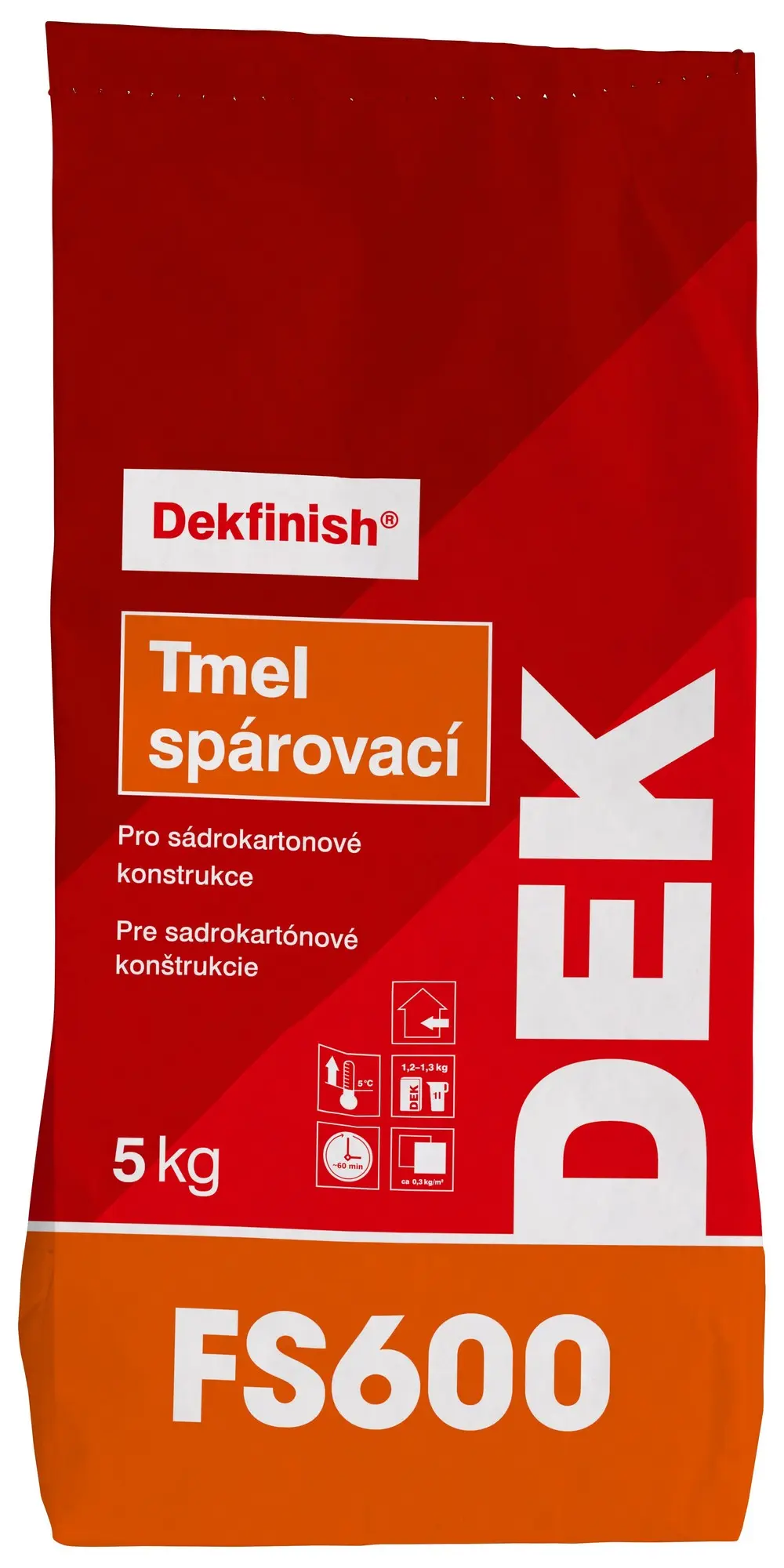 Tmel spárovací DEKFINISH FS600 5 kg