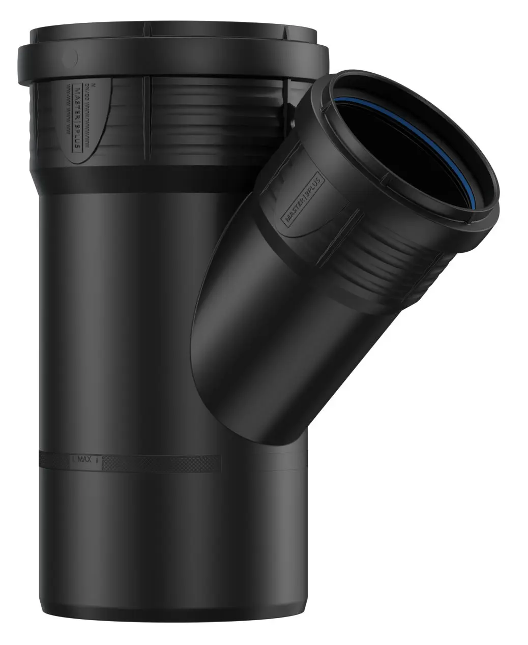 Odbočka Master 3 Plus DN 110/75 úhel 45 °