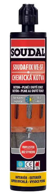 Kotva chemická Soudal SOUDAFIX VE-SF 280 ml