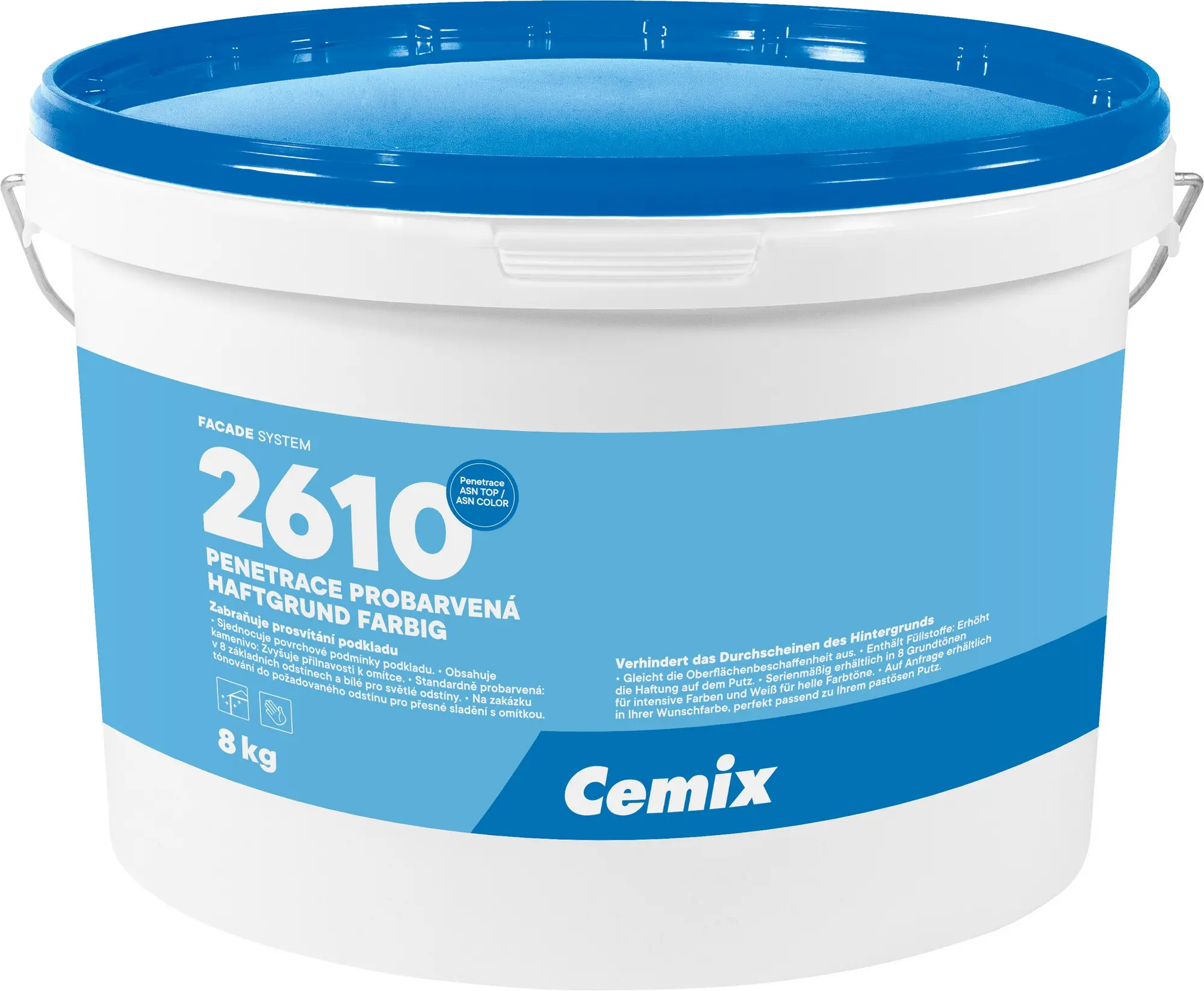 Penetrace probarvená Cemix 2610 bílá 8 kg