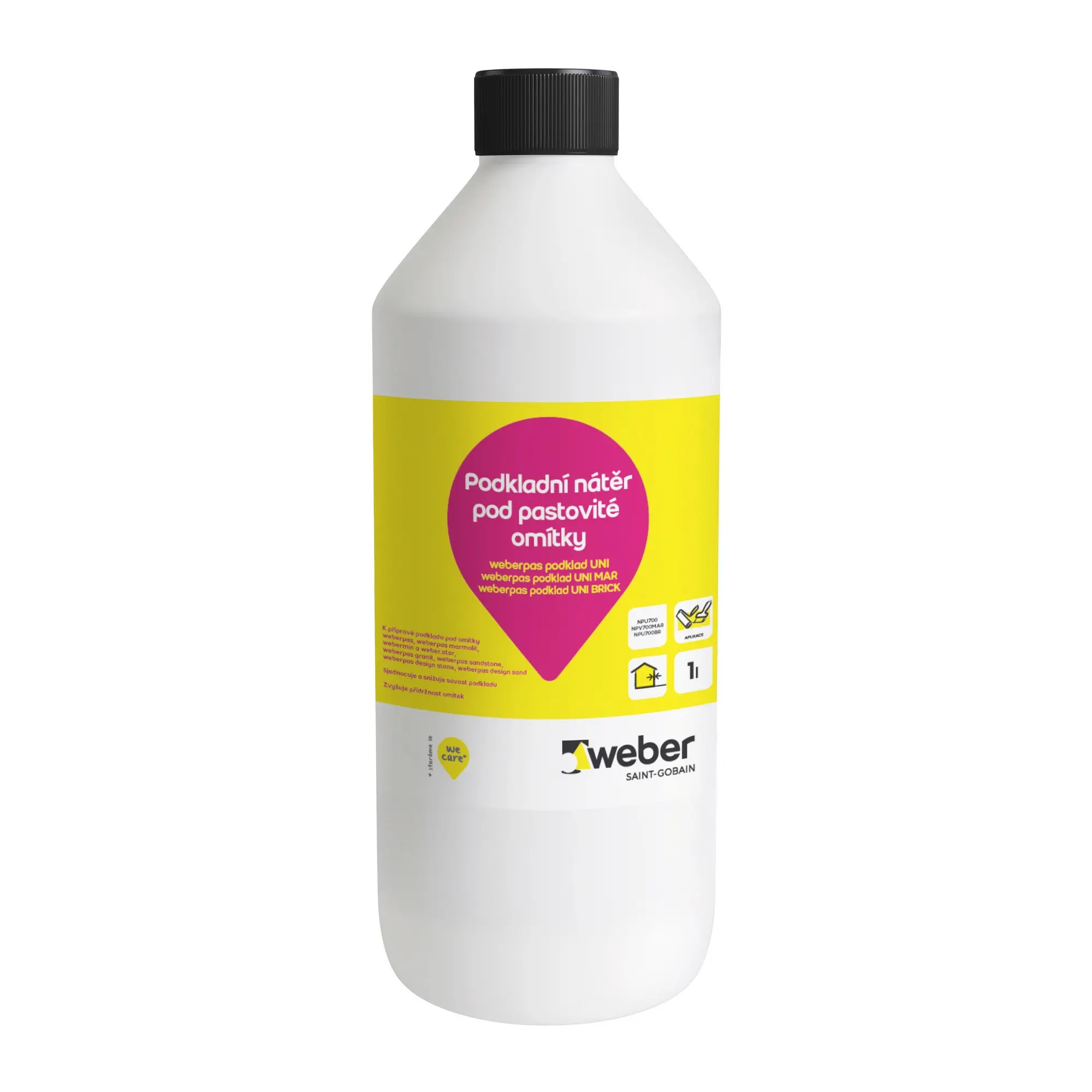 Penetrace weberpas podklad UNI MAR bílá 1 kg