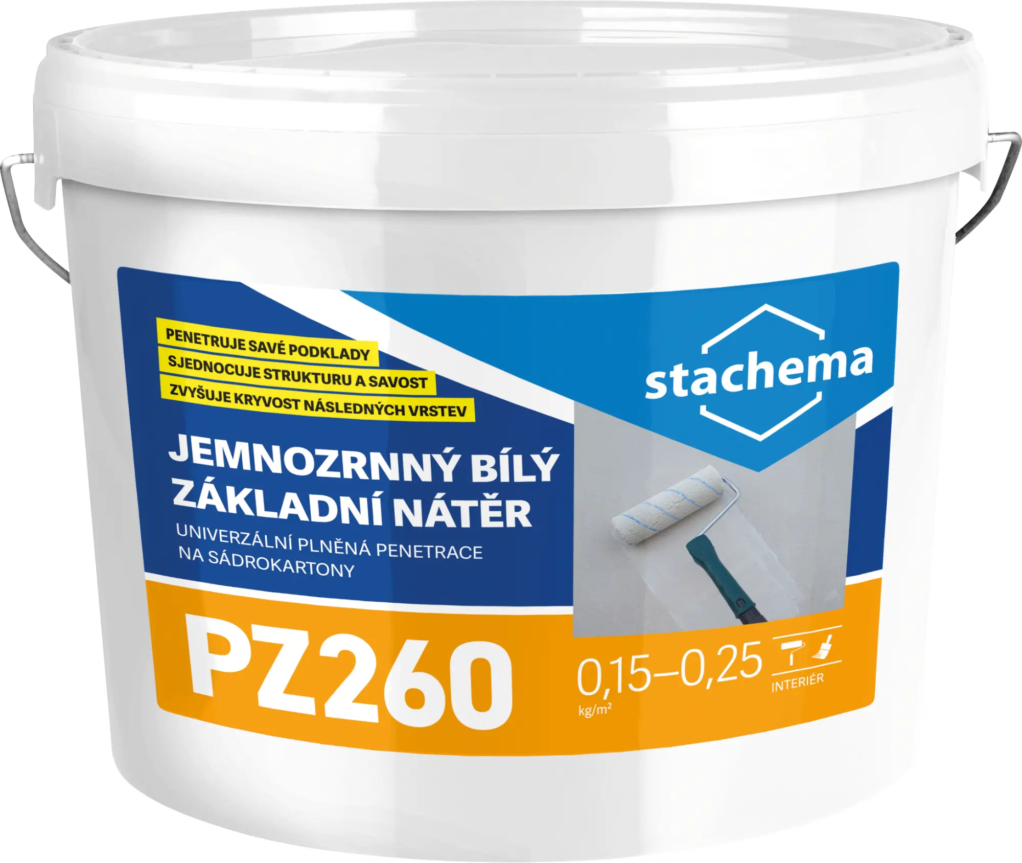 Penetrace univerzální Stachema PZ260 bílá 10 kg