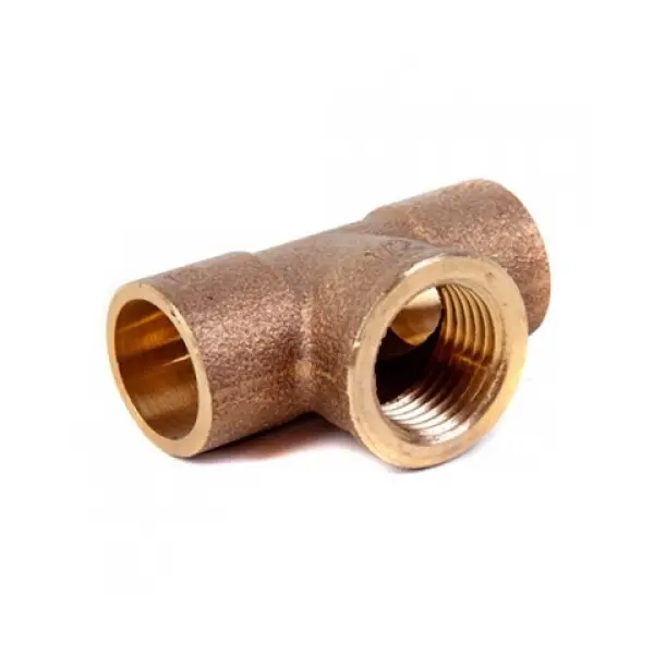 T-kus pájecí Sanha Cu 4130G 18×1/2" vnitřní závit