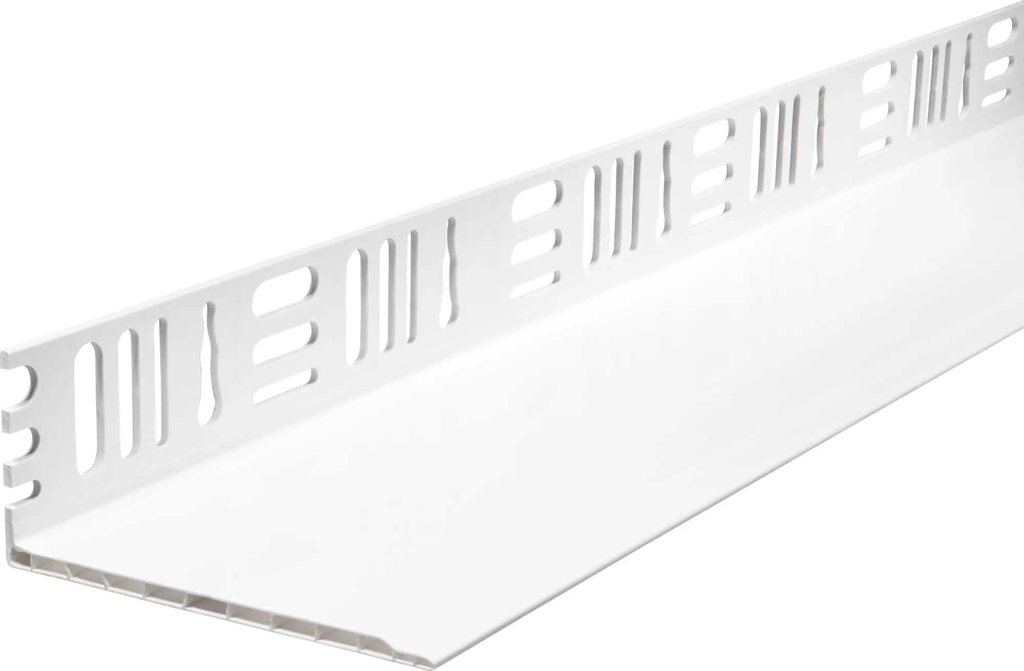 Profil soklový montážní Retek PVC 100 mm 2 m