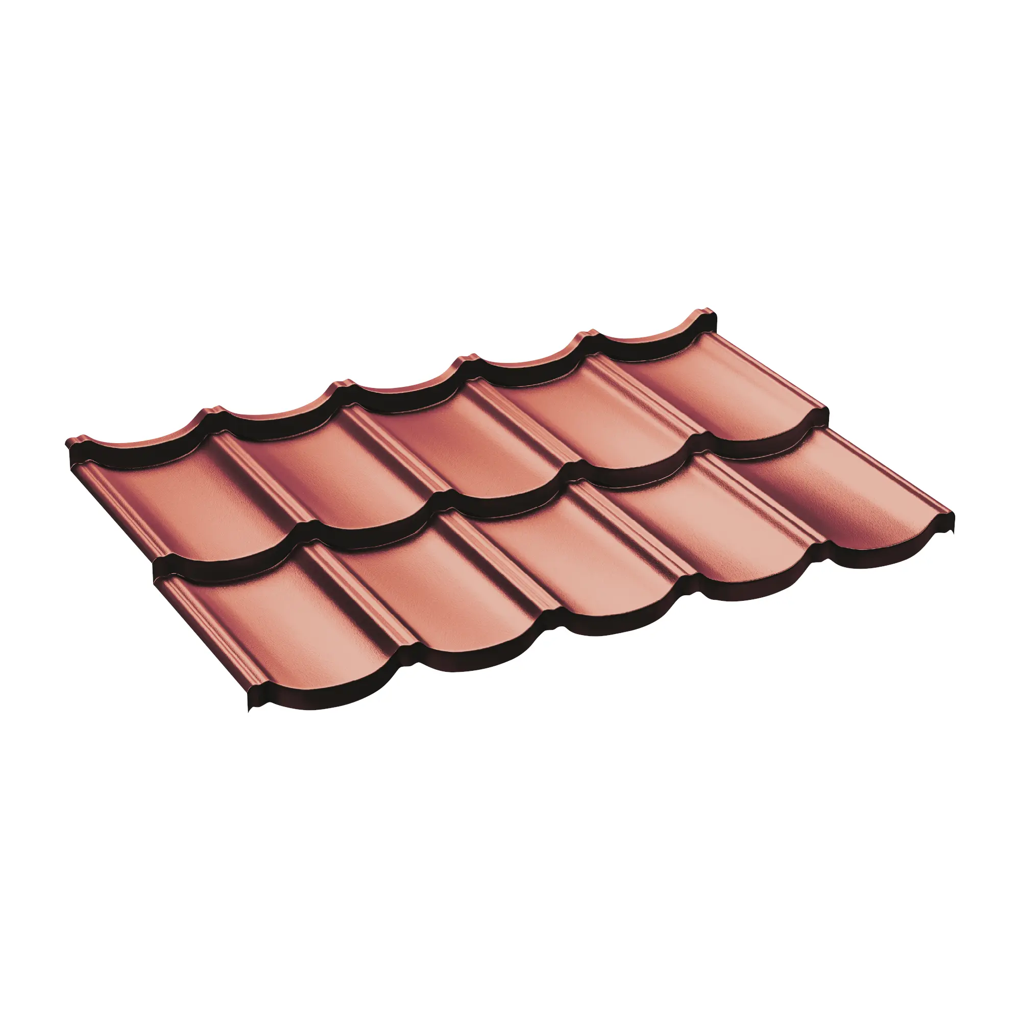 Krytina ocelová SATJAM Taurus Modul TopMat RR 028 višňová