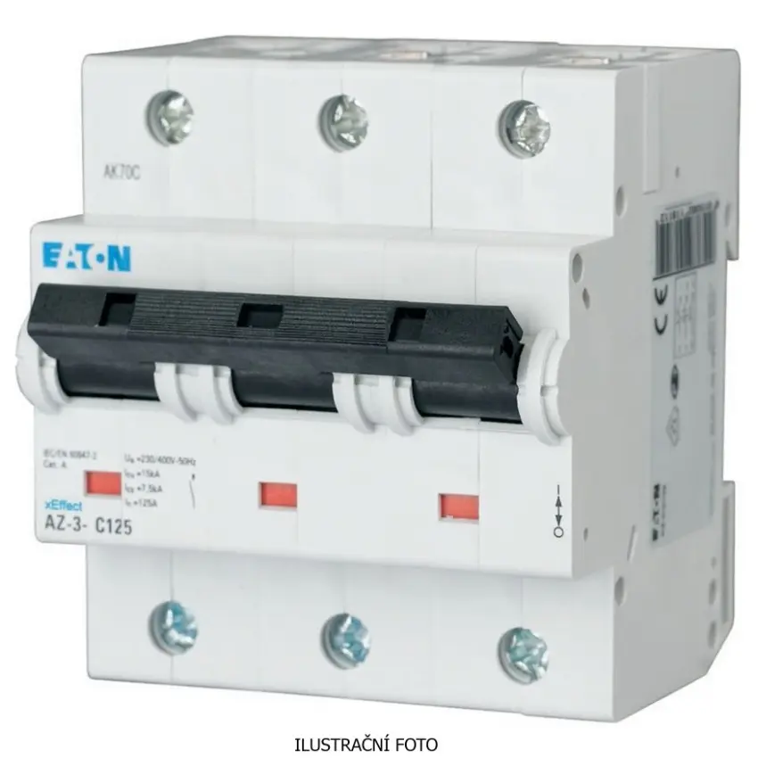 Jistič Eaton AZ-3-B63 25 kA B 63 A