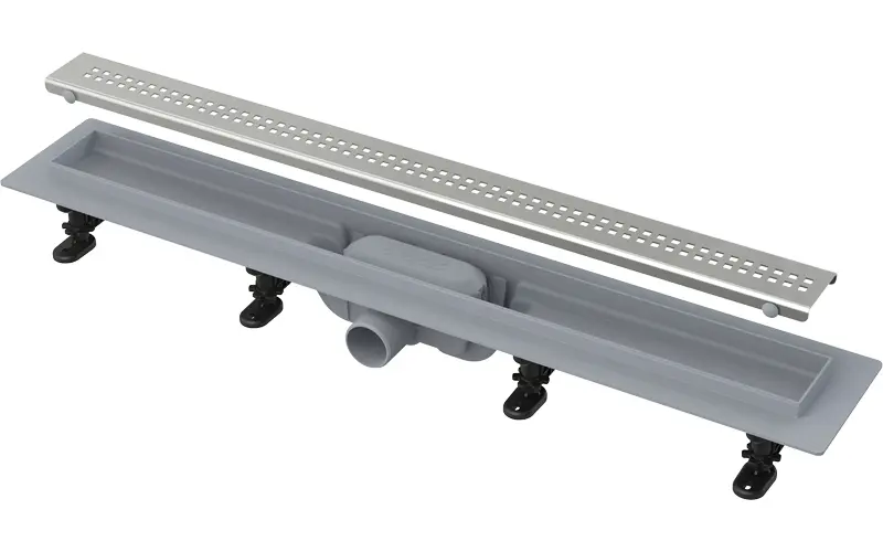 Žlab sprchový plastový Alca APZ9-950M Simple včetně roštu