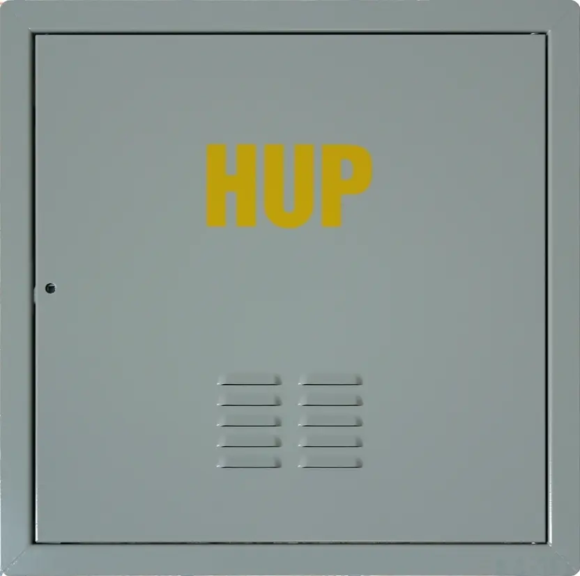Dvířka revizní HUP M&D 500×500 mm RAL 7035