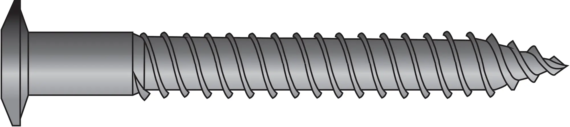 Šroub do betonu Kokeš GBS 6×140 mm