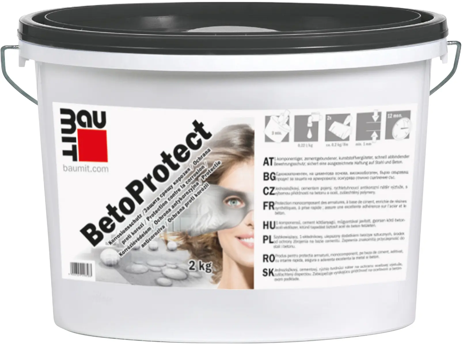 Nátěr antikorozní Baumit BetoProtect 2 kg
