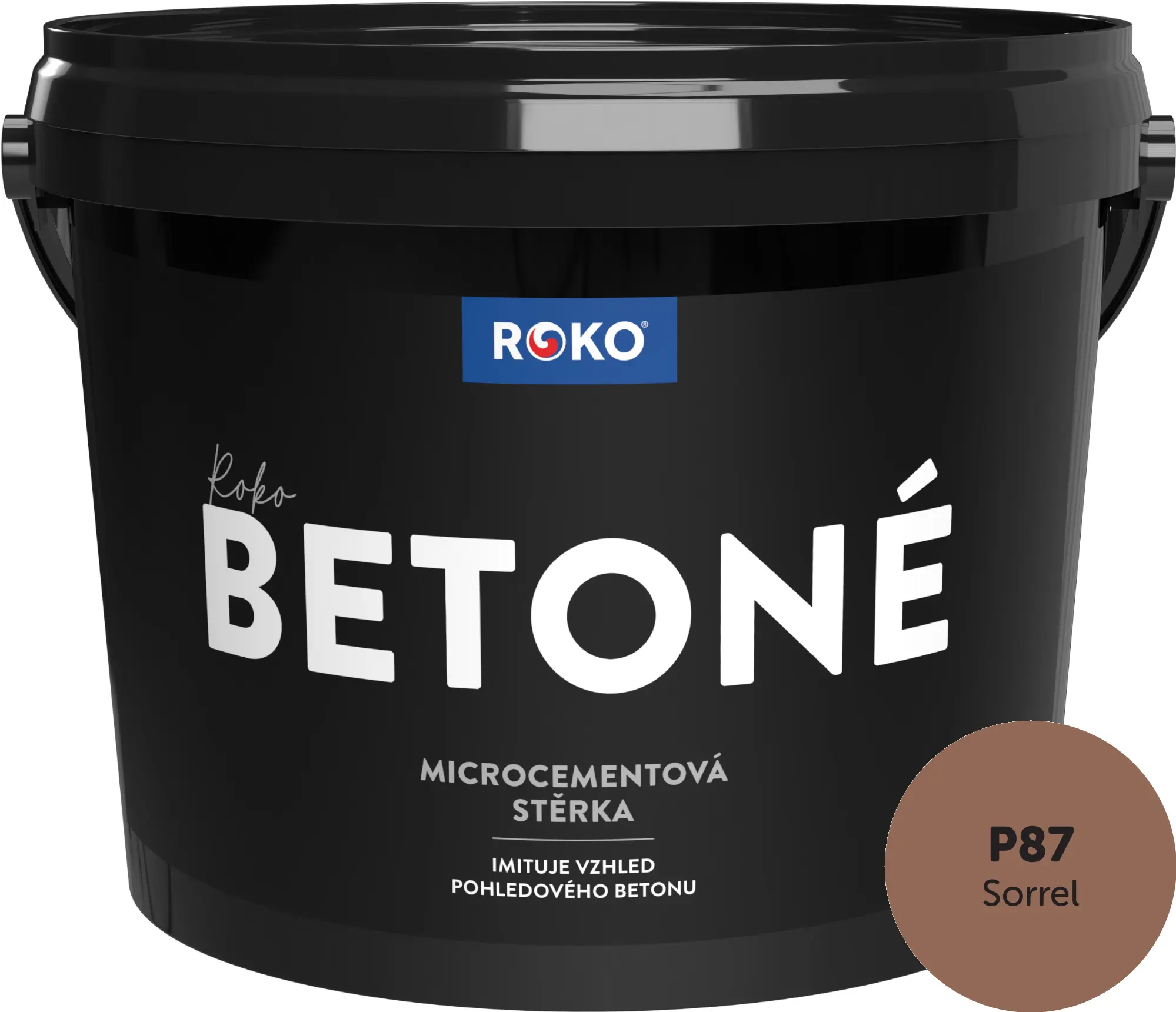 Stěrka dekorativní Roko Betoné P87 Sorrel 14 kg