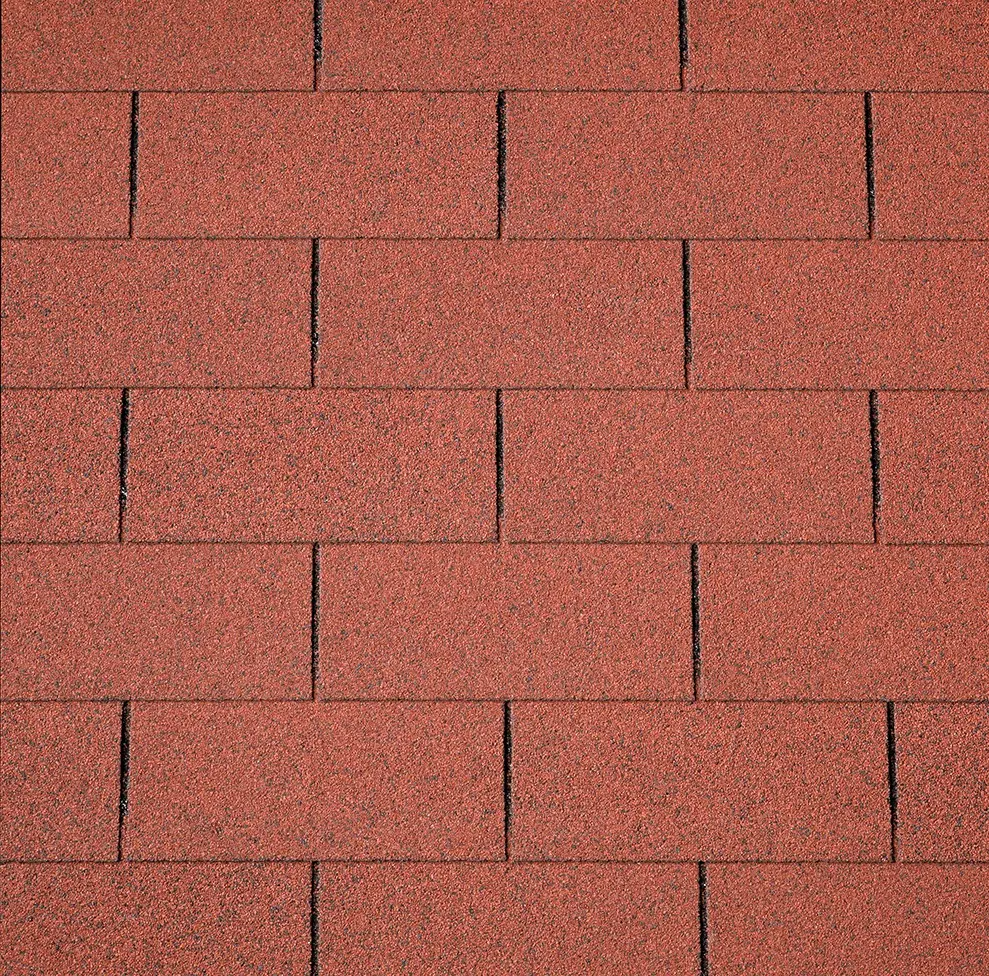 Šindel asfaltový IKO 2.0 Superglass 10 cihlově červená 2,0 m2