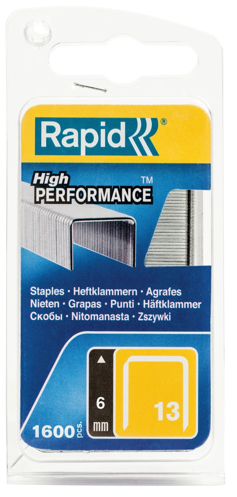 Spony Rapid High Performance 13 10,6×6×0,7 mm 1 650 ks