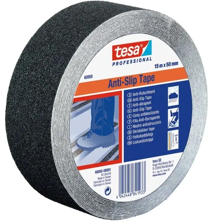 Páska protiskluzná Tesa 60950 50 mm/15 m černá