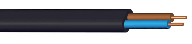 Kabel CYKYLo-O 2× 1,5 RE 100 m/bal.