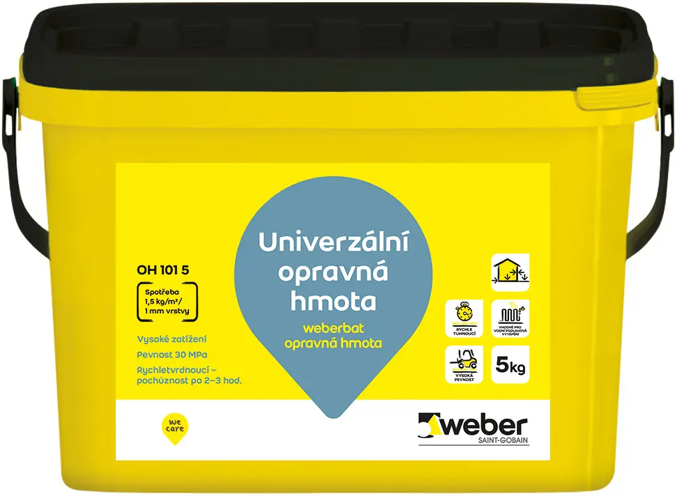 Hmota opravná weberbat 5 kg