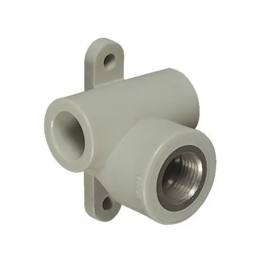 Koleno nástěnné průchozí Pipelife PP-R MZD 25 mm × 1/2" vnitřní závit