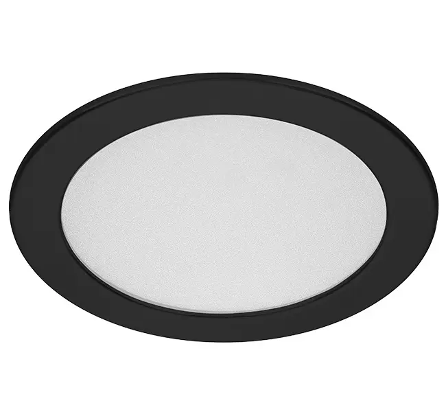 Svítidlo LED Panlux kruhové 18 W černá