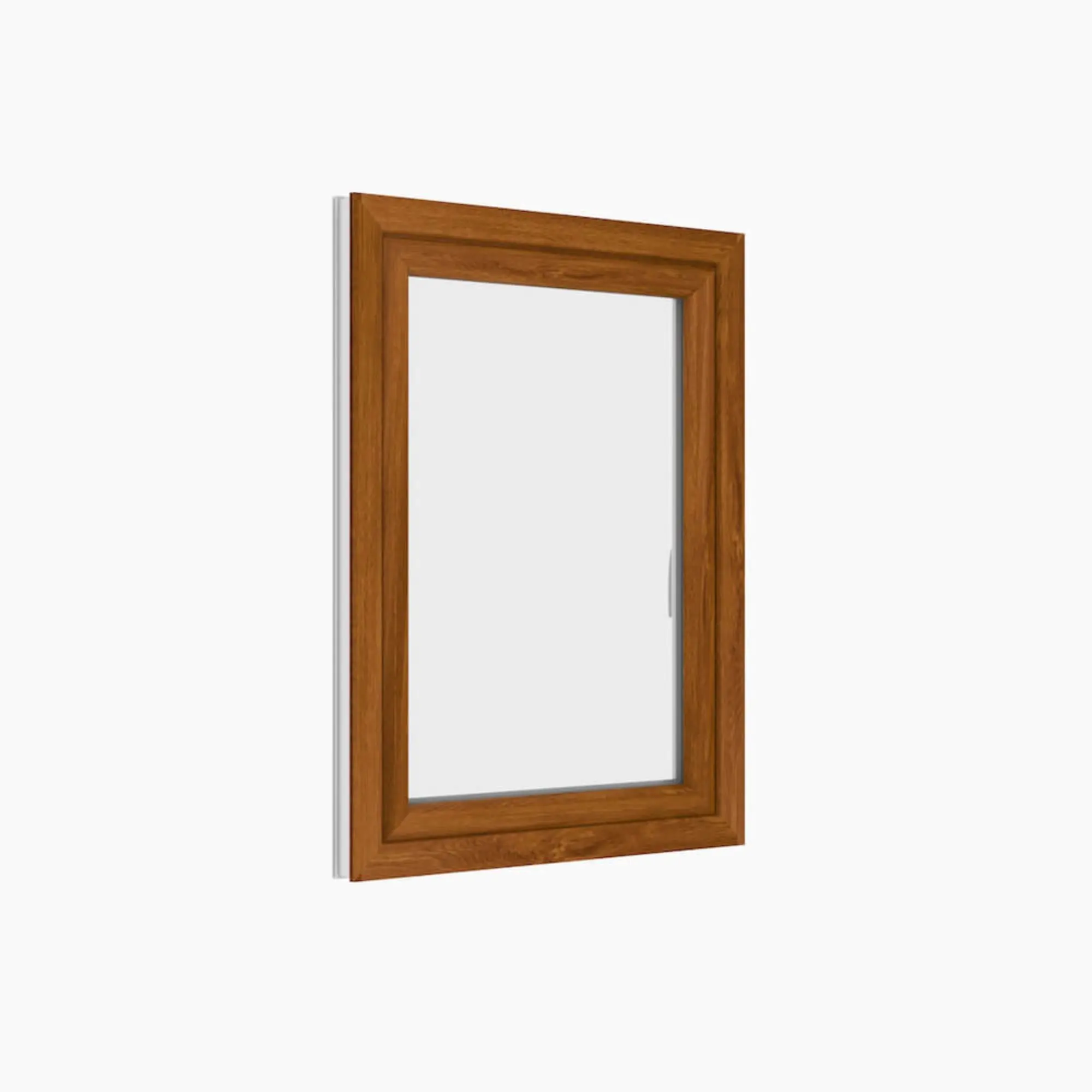 Okno plastové BRAVO OS1 golden oak/white pravé 600×900 mm