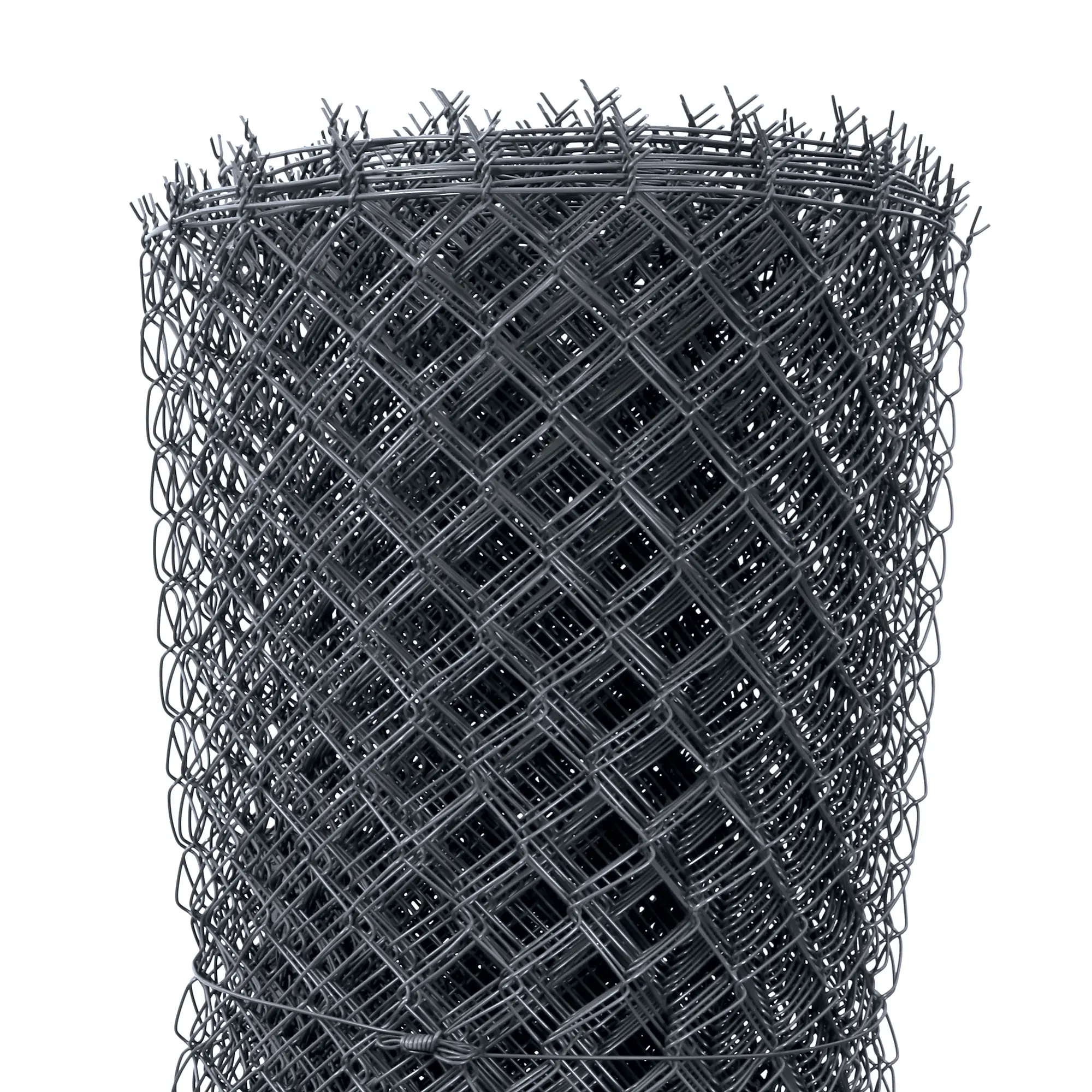 Pletivo čtyřhranné Ideal Zn + PVC zapletené antracit výška 1,5 m 25 m/role