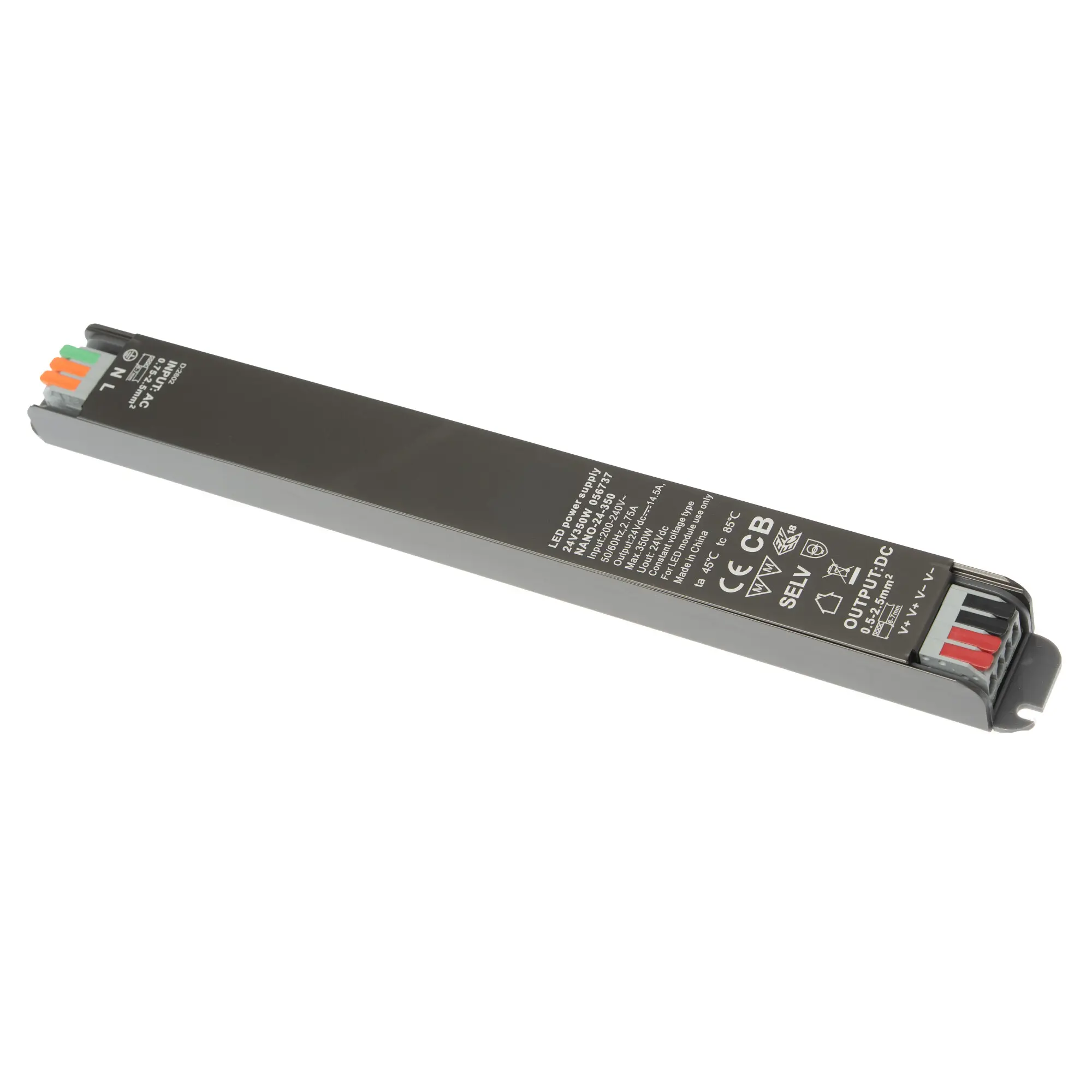 LED zdroj 24V 350W zdroj NANO-24-350
