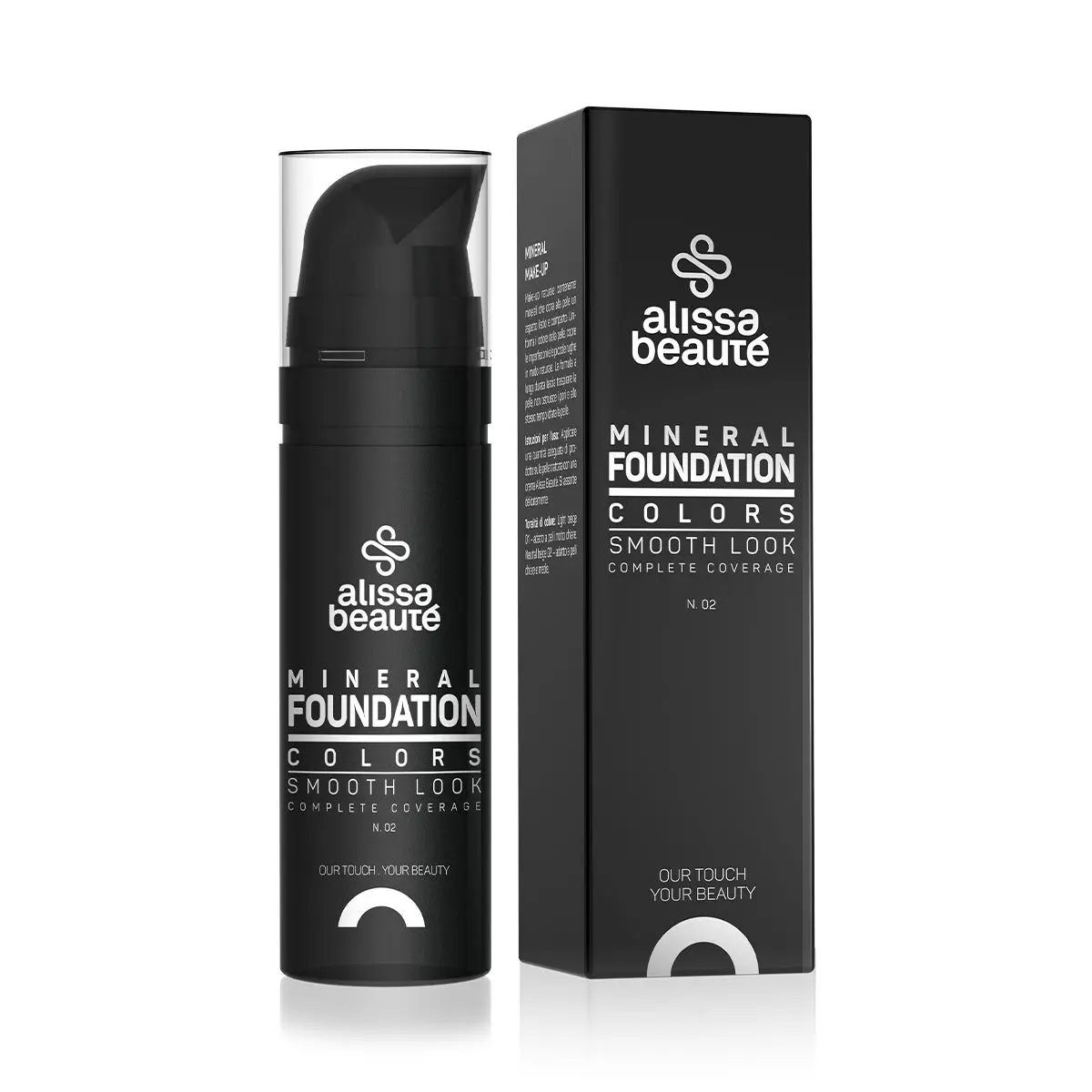 Minerální make-up 02 neutrální béžový A246 | 35 ml