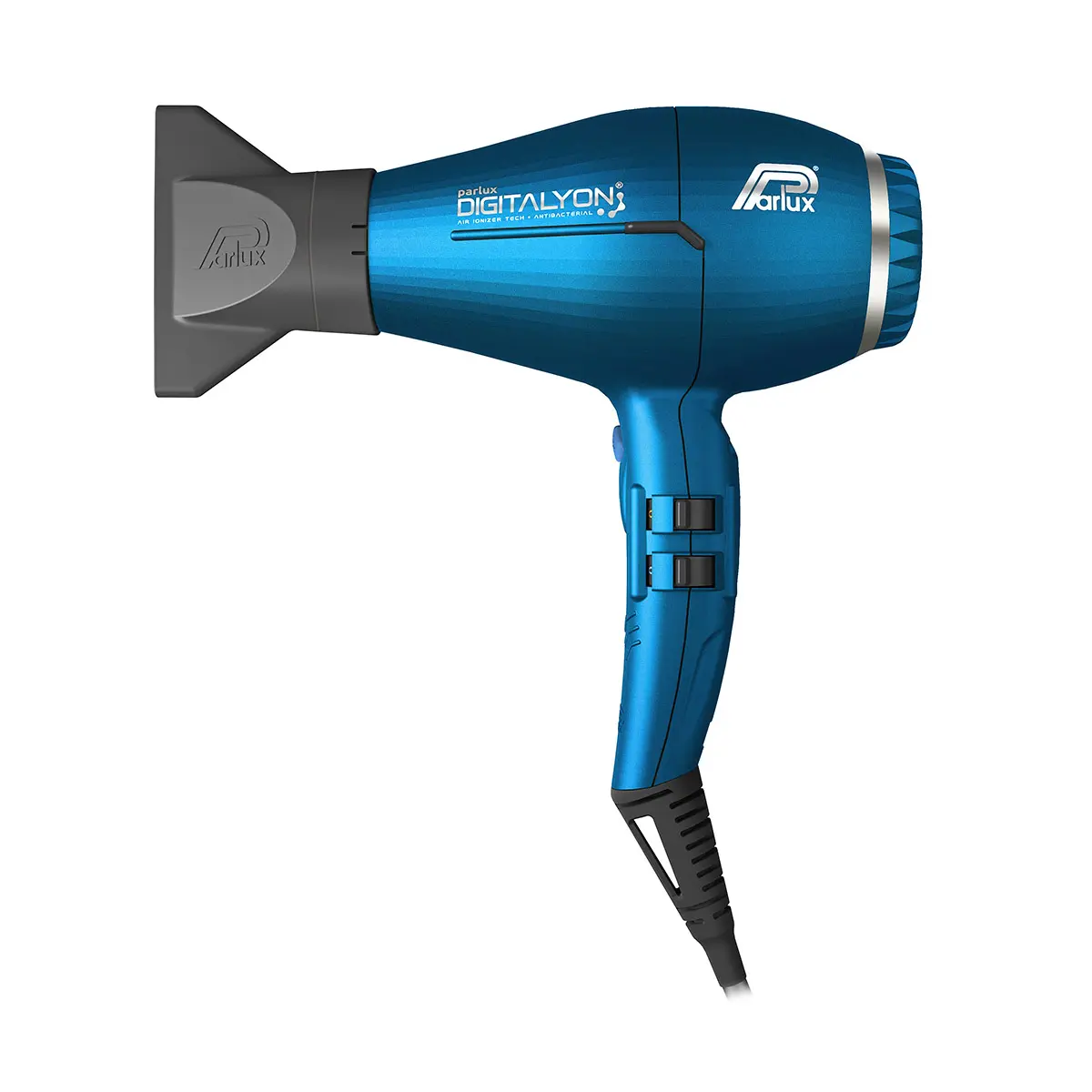 Profesionální fén na vlasy Parlux Digitalyon - 2400 W, modrý (P-ALY-D/3) + dárek zdarma