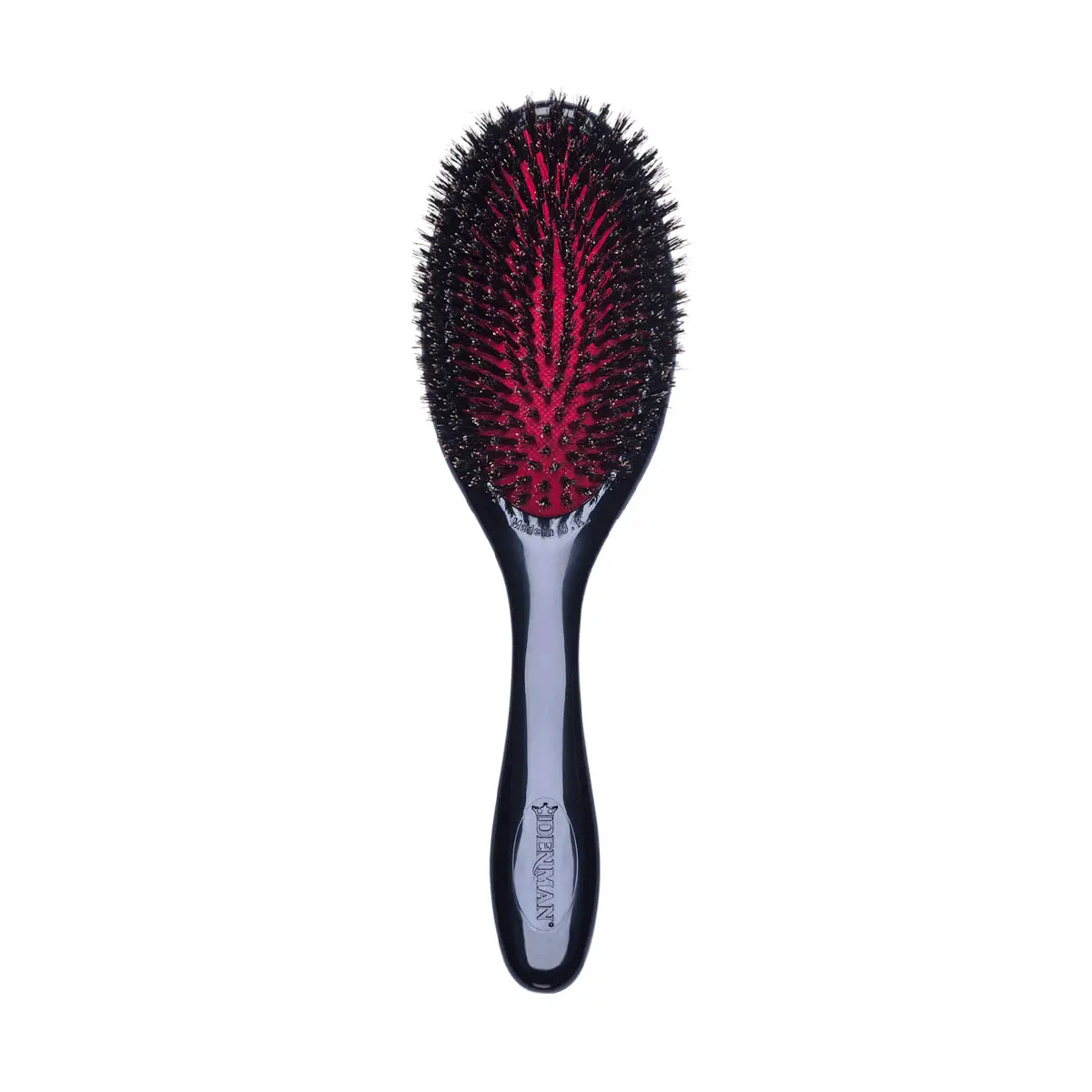 Denman D82M The Finisher Boar Brush - kartáč na vlasy, 100% divoké štětiny
