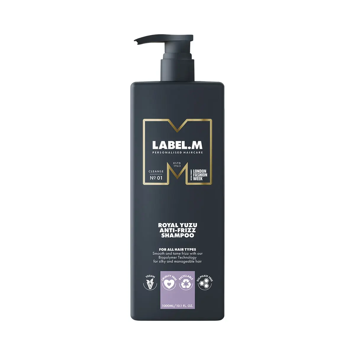 Royal Yuzu Anti-Frizz šampon proti krepatění | 1000 ml