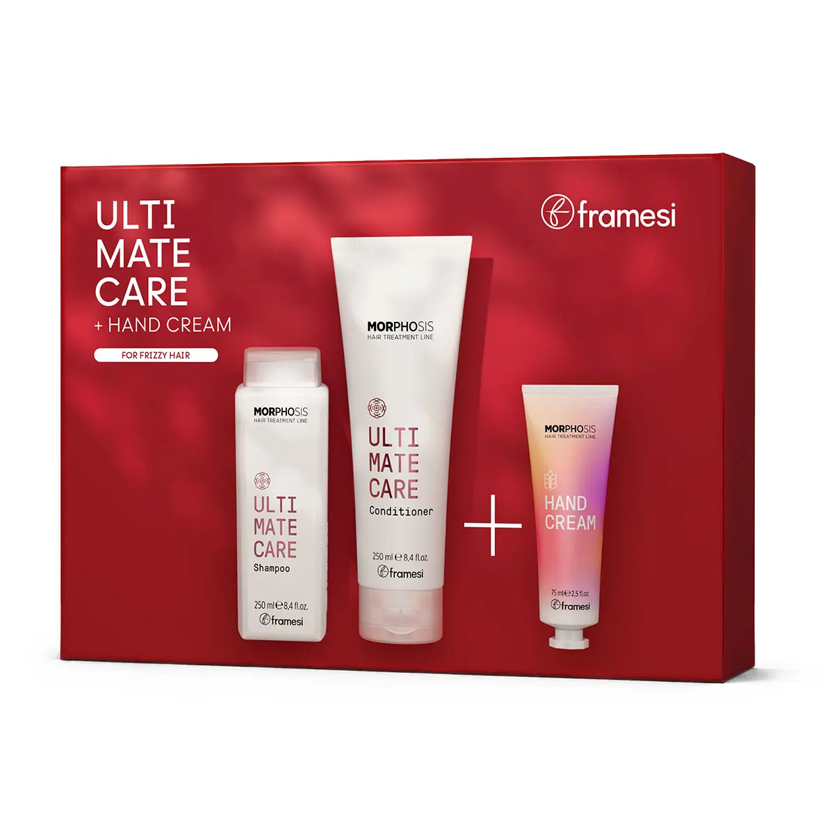 Vánoční balíček Ultimate Care | šampon 250 ml + kondicionér 250 ml + dárek krém na ruce