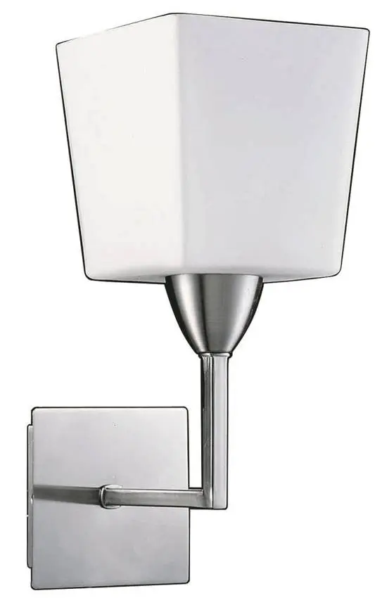 Nástěnné svítidlo 1X60W E27 matný nikl WIBRA