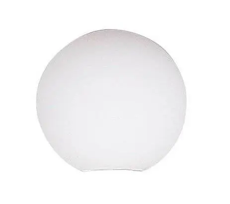 Skleněné stínidlo bílé koule G9 12cm pro lampy Kama / Mati