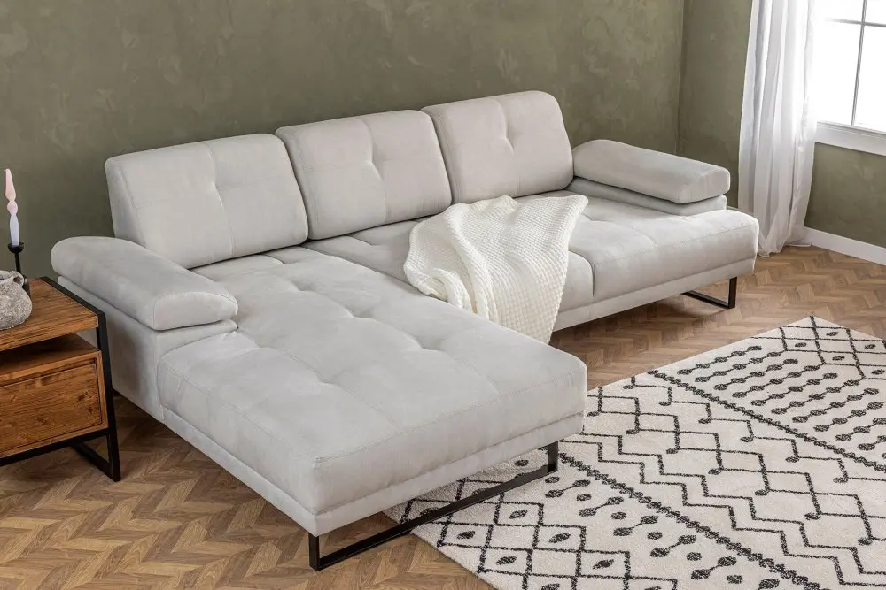 Rohová sedací souprava Mustang Large Left - Beige