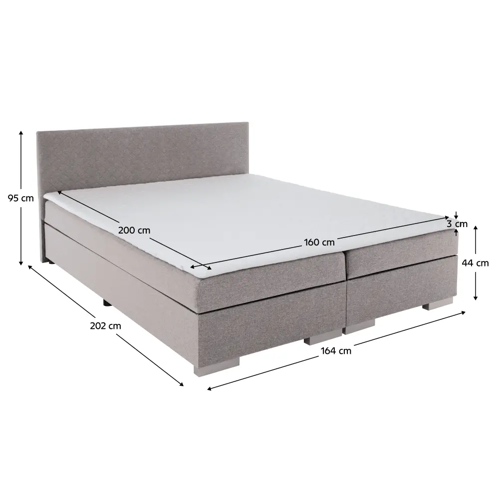 Boxspringová postel ADRIANA 2 Tempo Kondela
